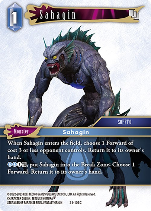 Sahagin [Beyond Destiny] | Boutique FDB TCG