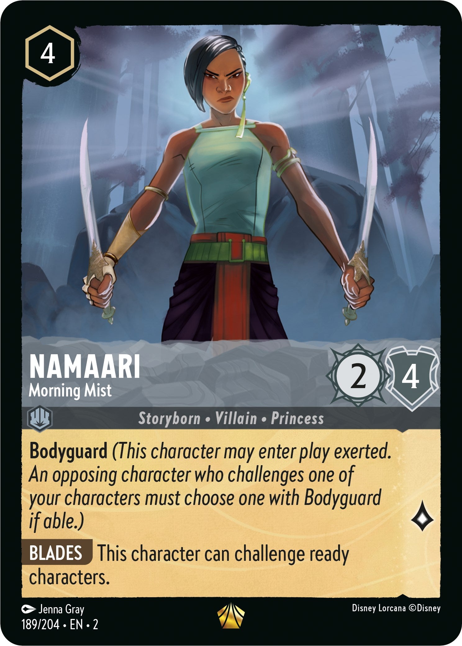 Namaari - Morning Mist (189/204) [Rise of the Floodborn] | Boutique FDB TCG