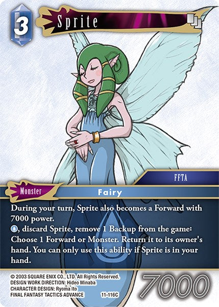 Sprite [Opus XI] | Boutique FDB TCG