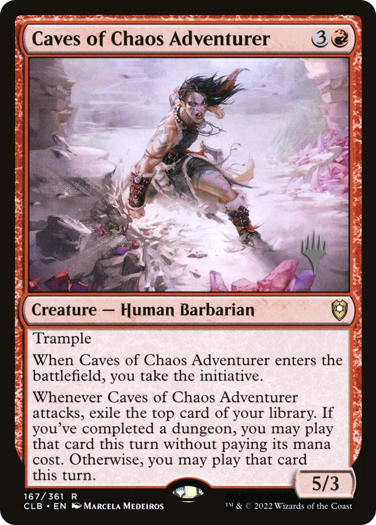 Caves of Chaos Adventurer (Promo Pack) [The Lost Caverns of Ixalan Promos] | Boutique FDB TCG