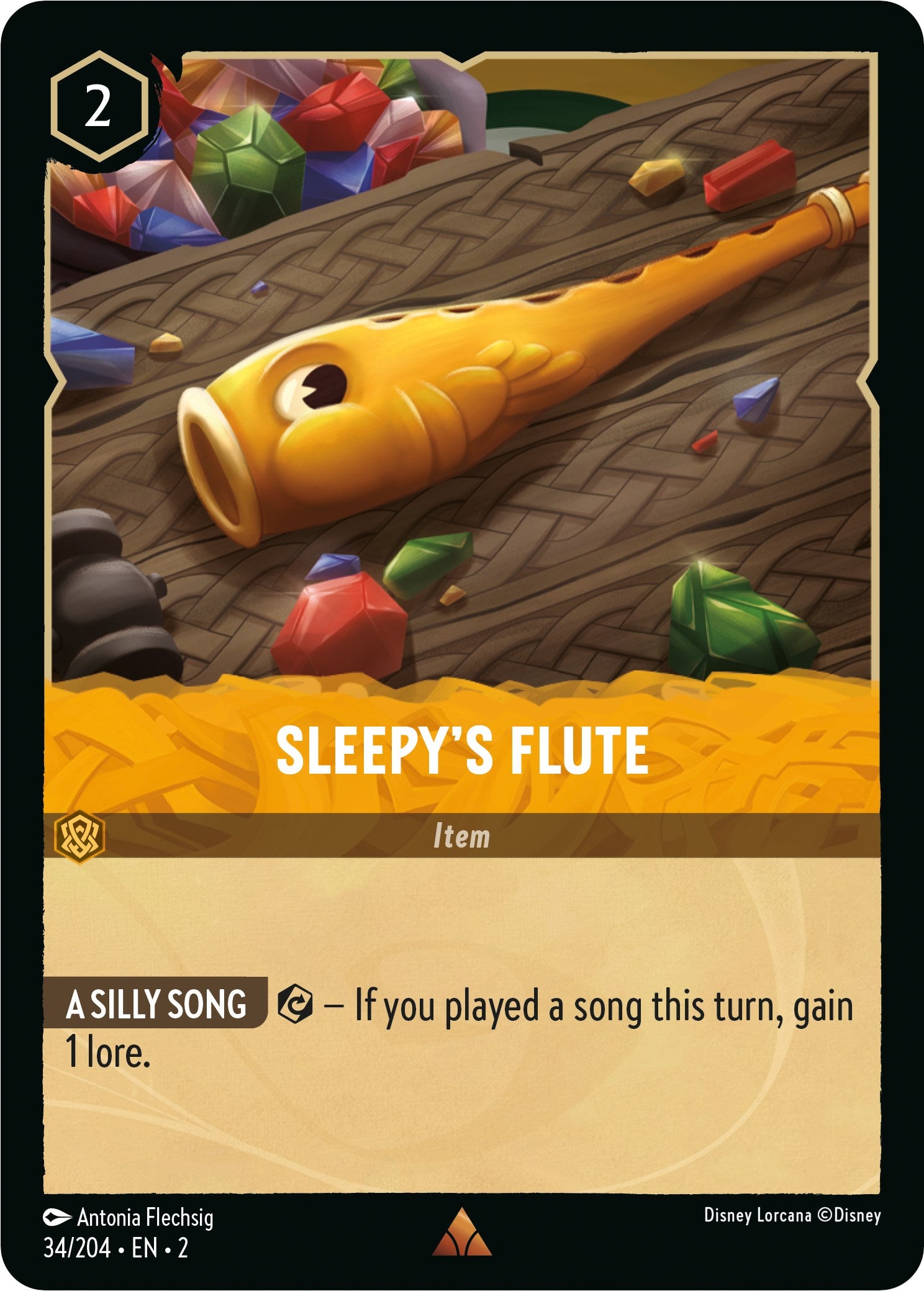 Sleepy's Flute (34/204) [Rise of the Floodborn] | Boutique FDB TCG