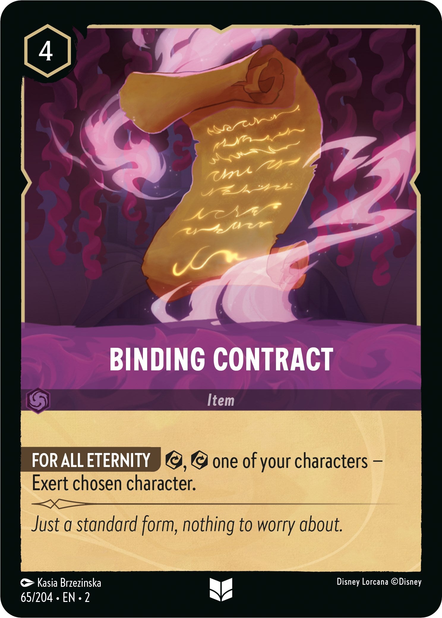 Binding Contract (65/204) [Rise of the Floodborn] | Boutique FDB TCG