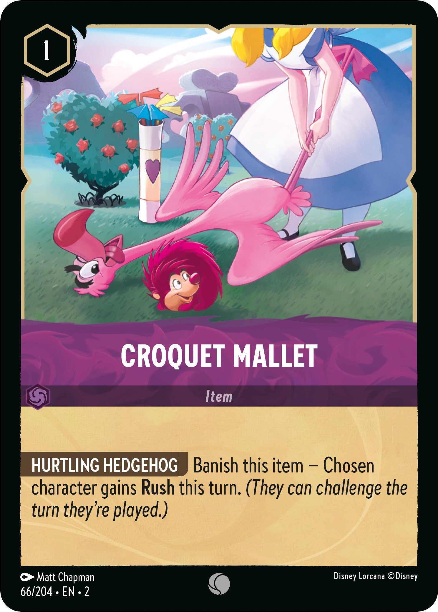 Croquet Mallet (66/204) [Rise of the Floodborn] | Boutique FDB TCG