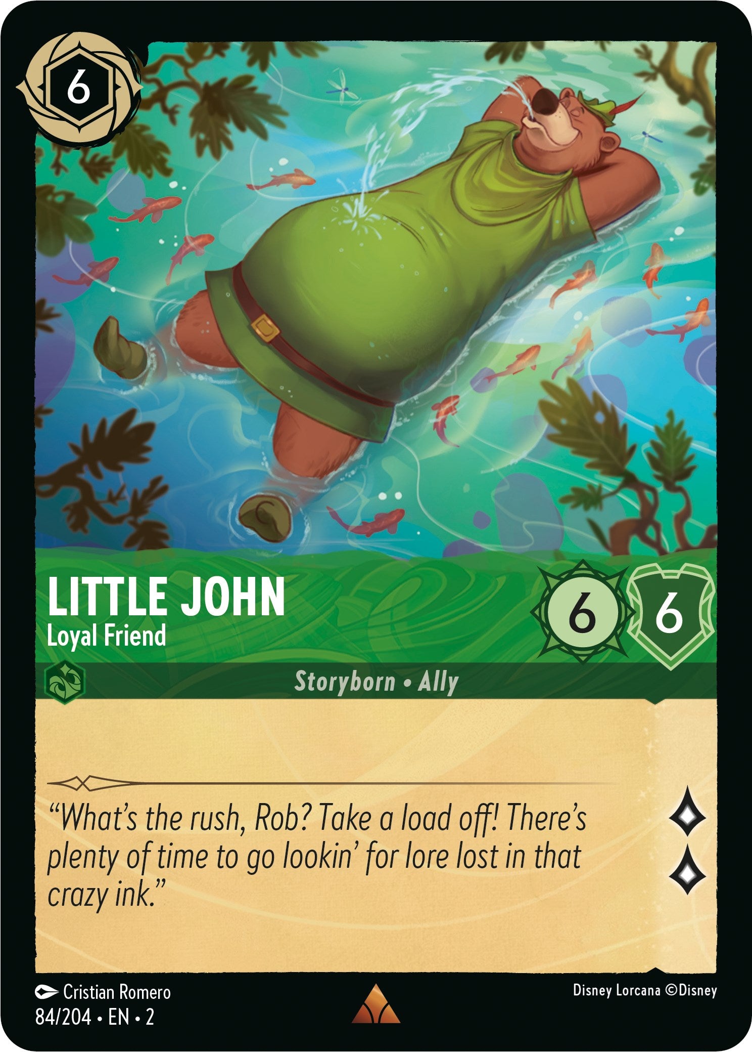 Little John - Loyal Friend (84/204) [Rise of the Floodborn] | Boutique FDB TCG