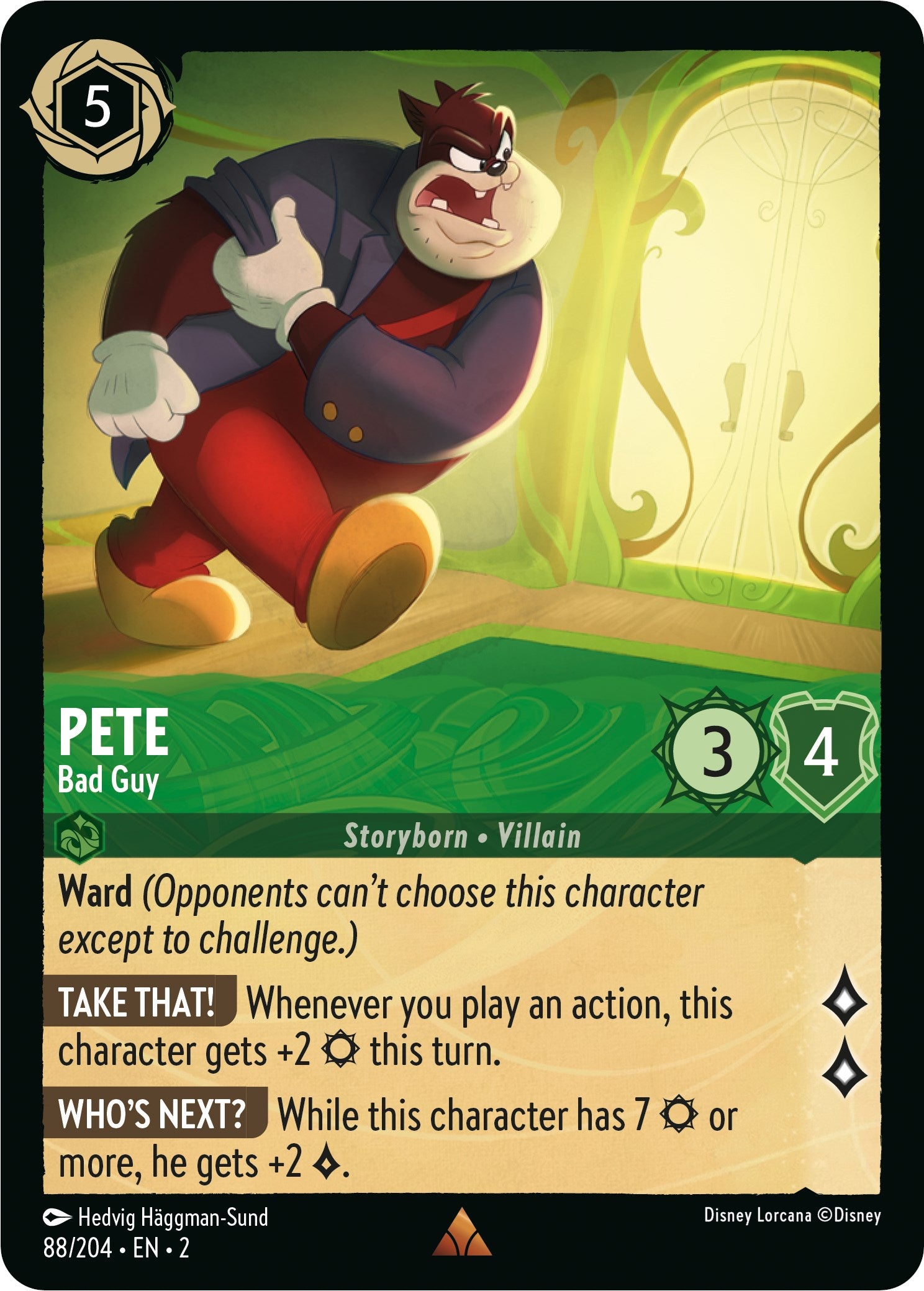 Pete - Bad Guy (88/204) [Rise of the Floodborn] | Boutique FDB TCG