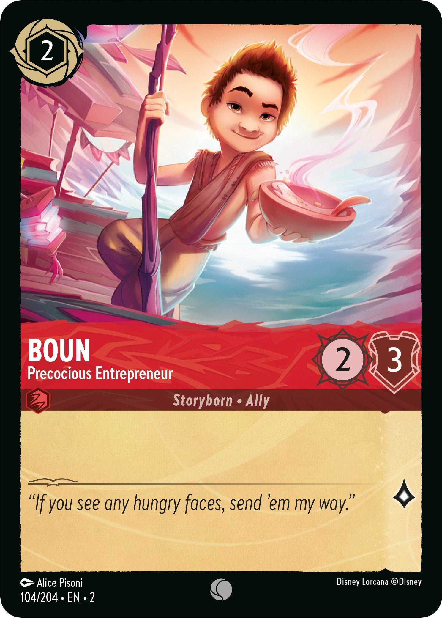 Boun - Precocious Entrepreneur (104/204) [Rise of the Floodborn] | Boutique FDB TCG