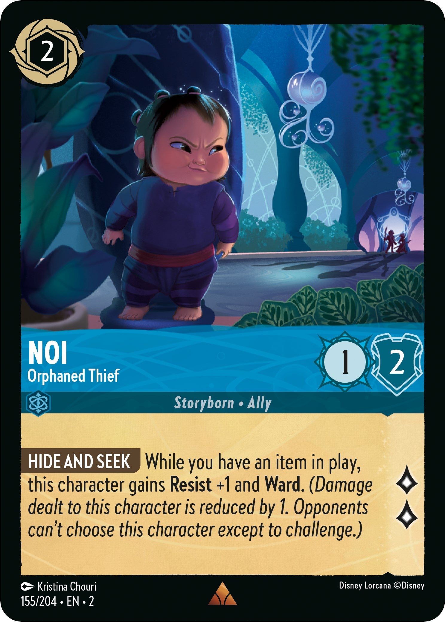 Noi - Orphaned Thief (155/204) [Rise of the Floodborn] | Boutique FDB TCG