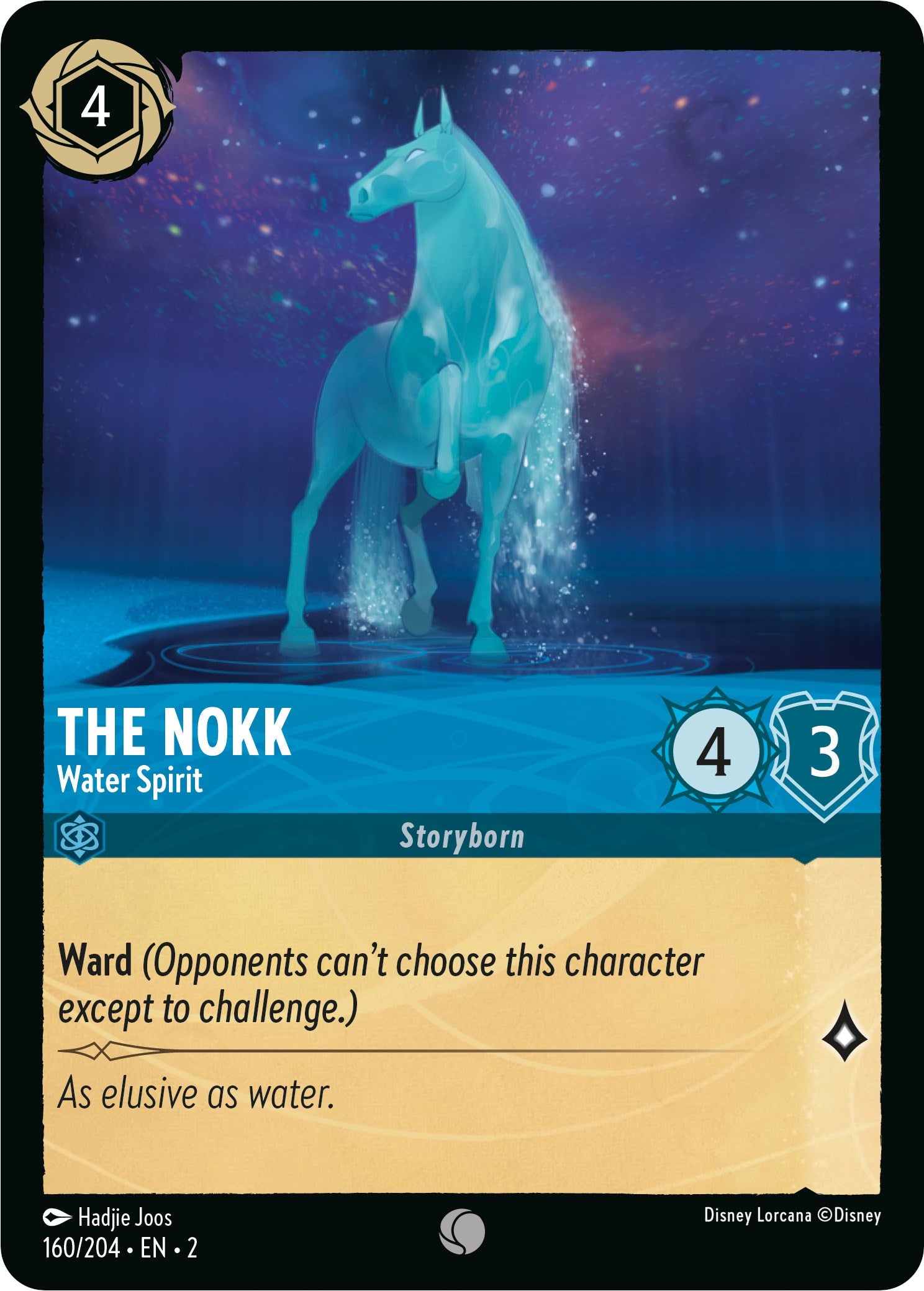 The Nokk - Water Spirit (160/204) [Rise of the Floodborn] | Boutique FDB TCG