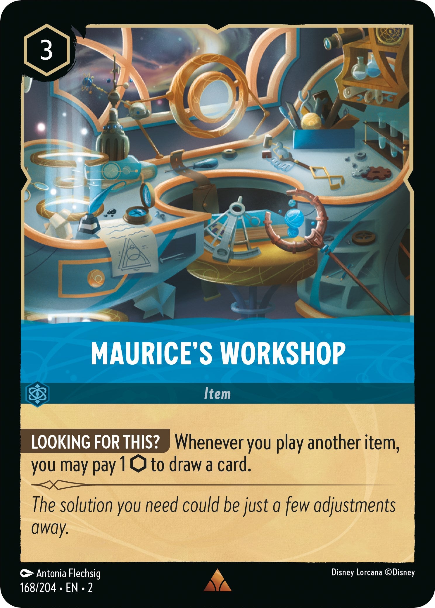 Maurice's Workshop (168/204) [Rise of the Floodborn] | Boutique FDB TCG