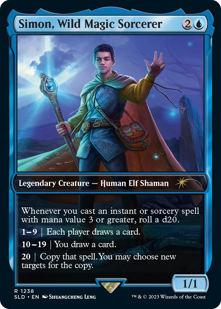 Simon, Wild Magic Sorcerer [Secret Lair Drop Series] | Boutique FDB TCG