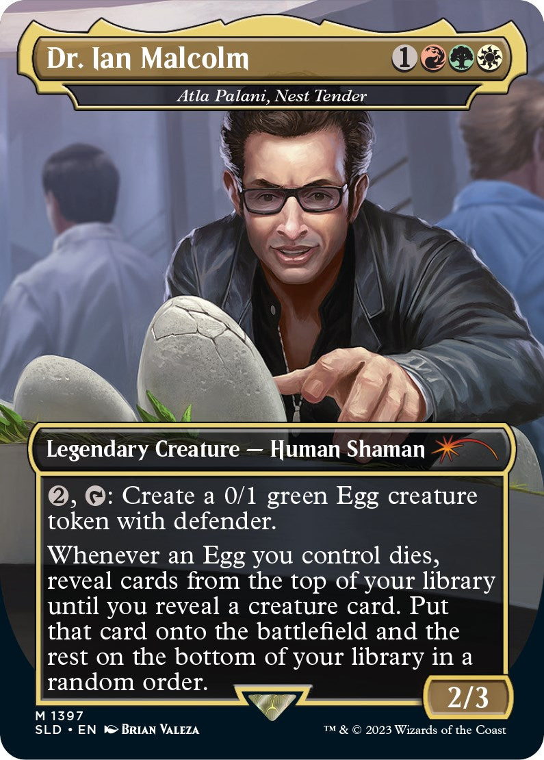 Dr. Ian Malcolm - Atla Palani, Nest Tender [Secret Lair Drop Series] | Boutique FDB TCG