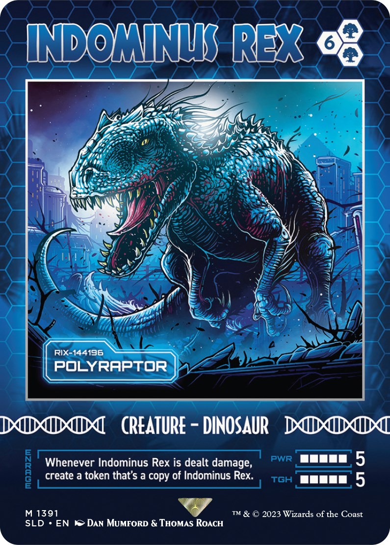 Indominus Rex - Polyraptor [Secret Lair Drop Series] | Boutique FDB TCG