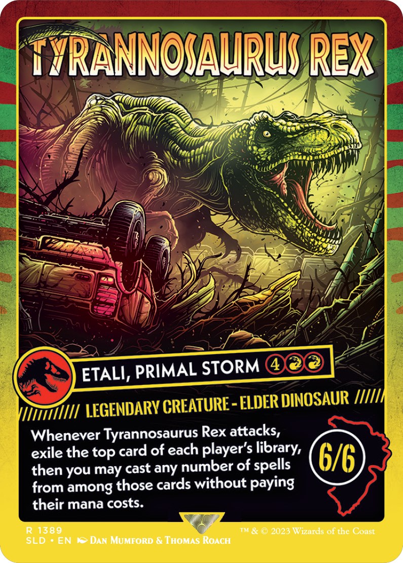 Tyrannosaurus Rex - Etali, Primal Storm [Secret Lair Drop Series] | Boutique FDB TCG