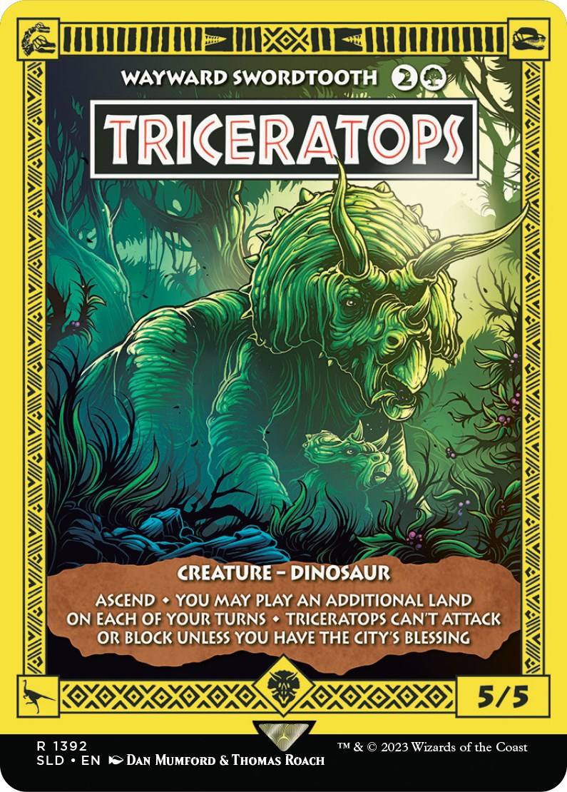 Triceratops - Wayward Swordtooth [Secret Lair Drop Series] | Boutique FDB TCG