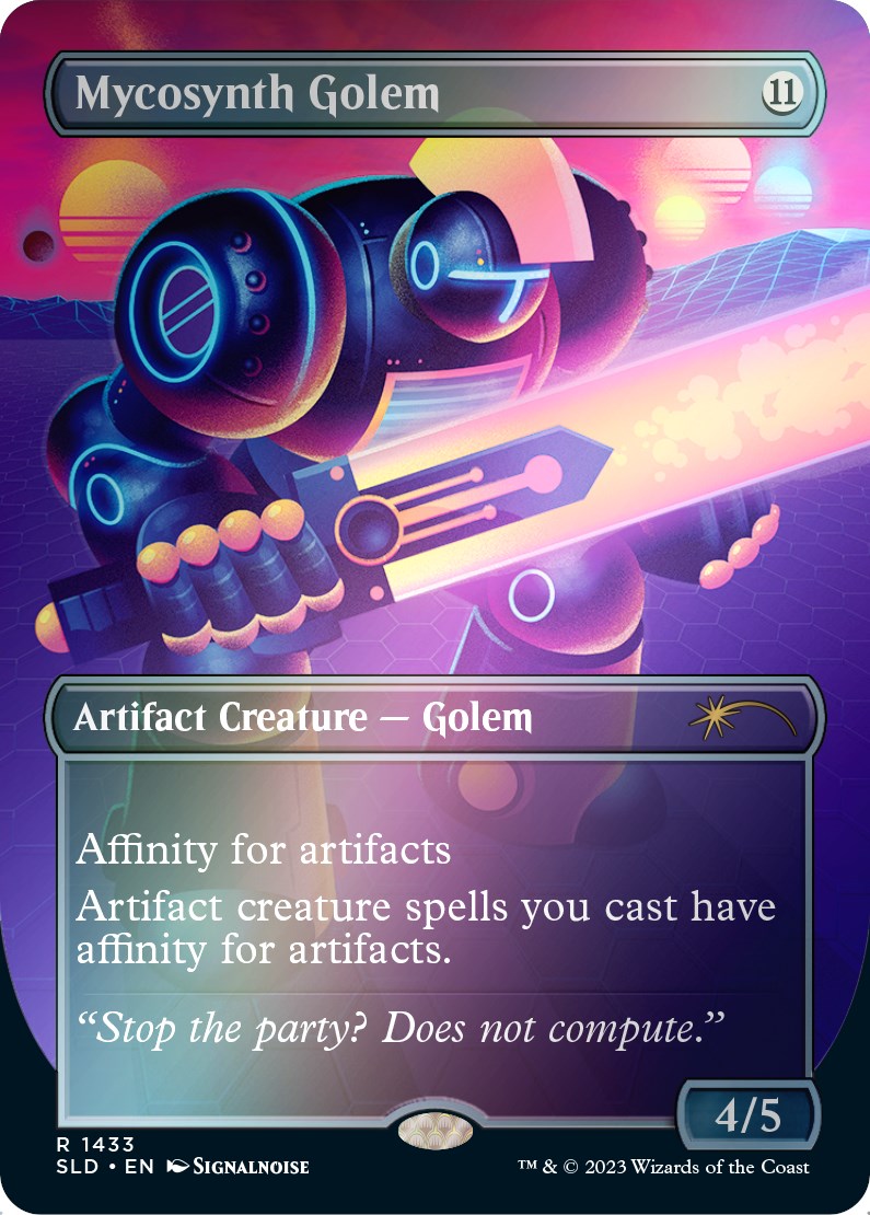 Mycosynth Golem (Rainbow Foil) [Secret Lair Drop Series] | Boutique FDB TCG