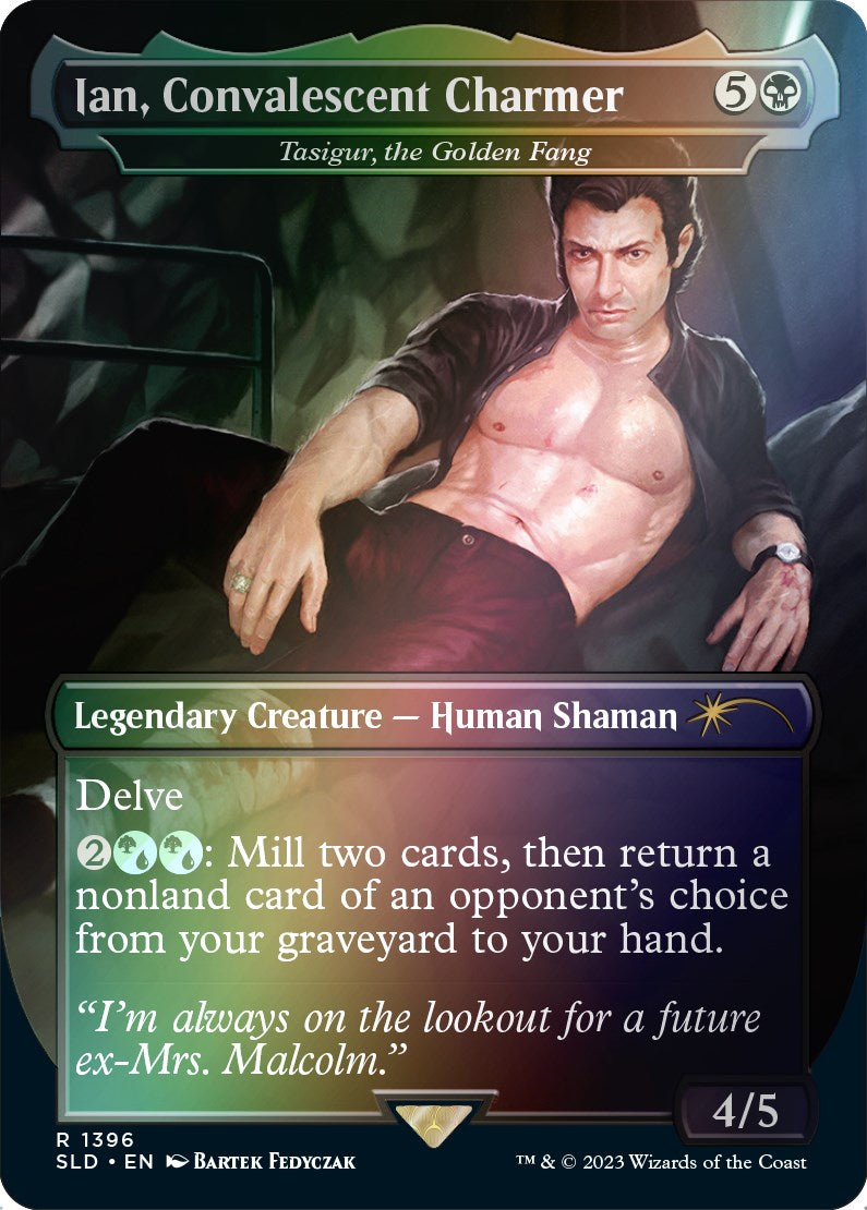 Ian, Convalescent Charmer - Tasigur, the Golden Fang (Rainbow Foil) [Secret Lair Drop Series] | Boutique FDB TCG