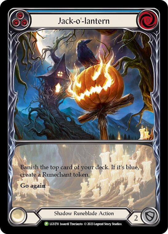 Jack-o'-lantern (Blue) [LGS178] (Promo) | Boutique FDB TCG