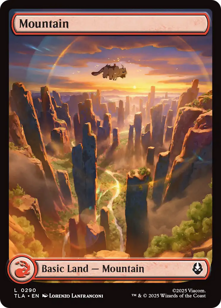 Mountain (290) [Avatar: The Last Airbender] | Boutique FDB TCG