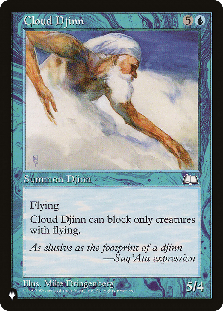 Cloud Djinn [The List] | Boutique FDB TCG