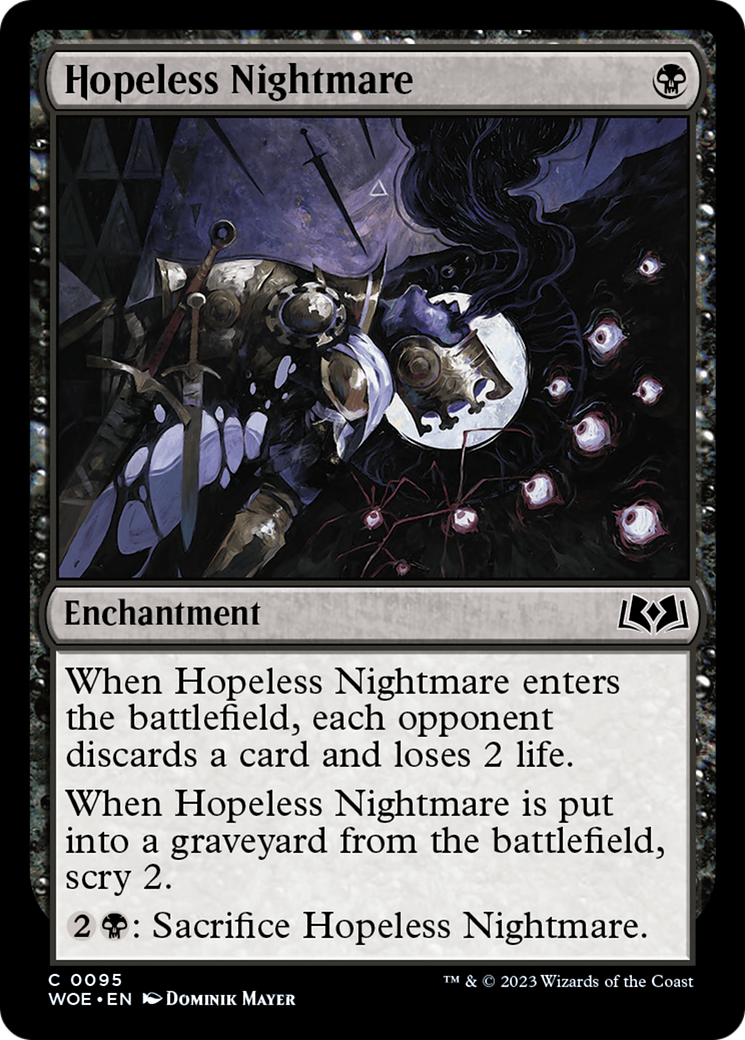 Hopeless Nightmare [Wilds of Eldraine] | Boutique FDB TCG