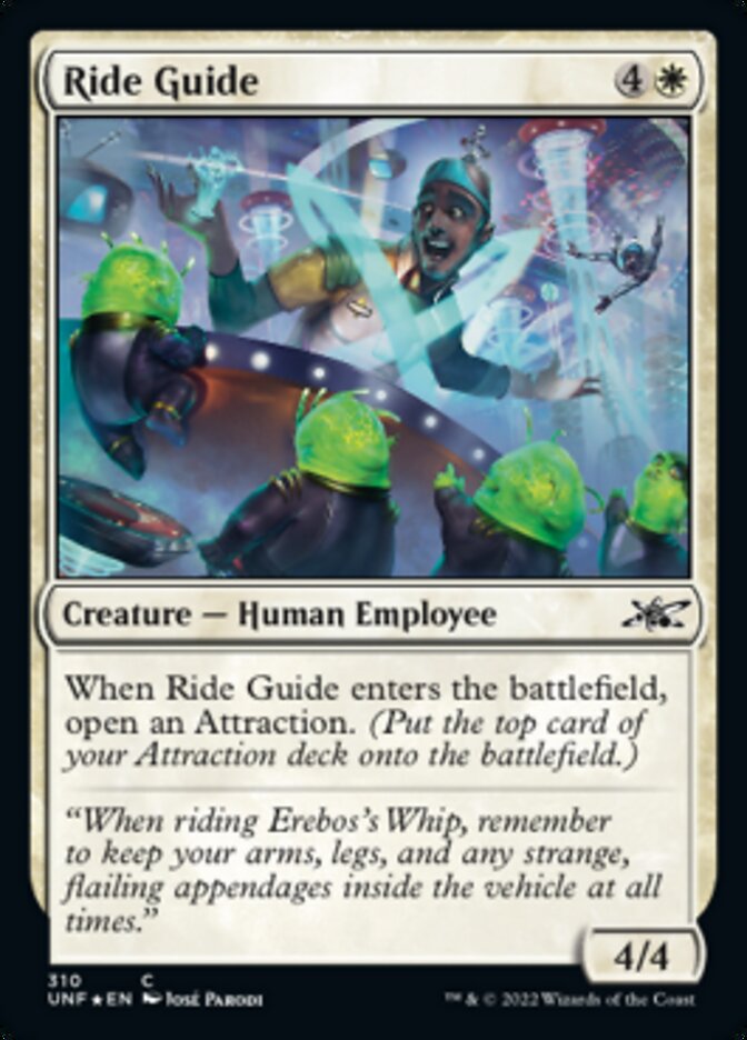Ride Guide (Galaxy Foil) [Unfinity] | Boutique FDB TCG