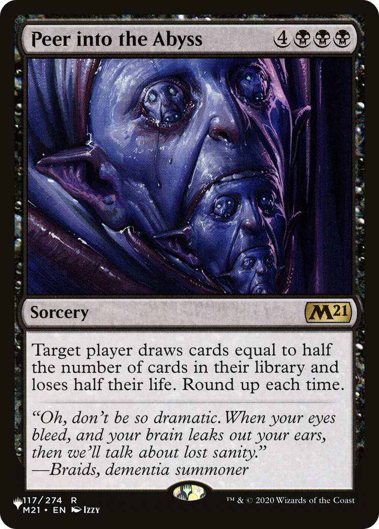 Peer into the Abyss [The List] | Boutique FDB TCG
