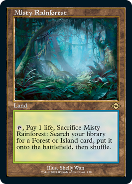 Misty Rainforest (Retro) [Modern Horizons 2] | Boutique FDB TCG