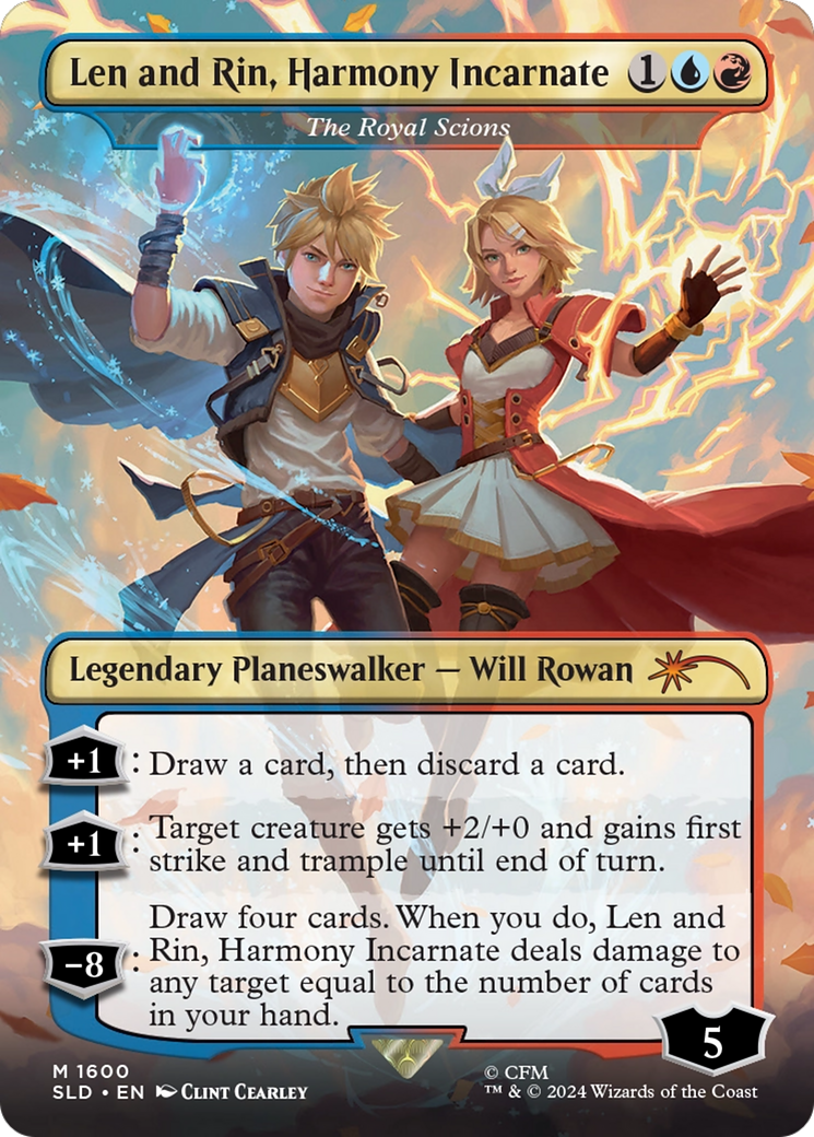 Len and Rin, Harmony Incarnate - The Royal Scions [Secret Lair Drop Series] | Boutique FDB TCG