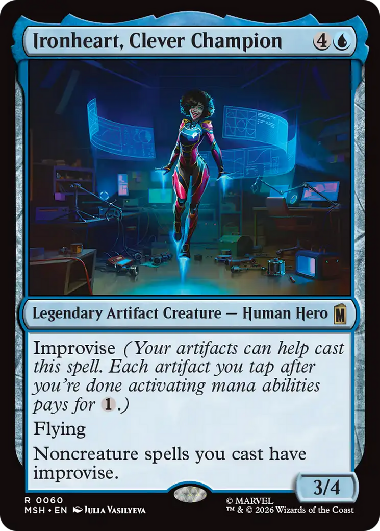 Ironheart, Clever Champion [Marvel Super Heroes] | Boutique FDB TCG