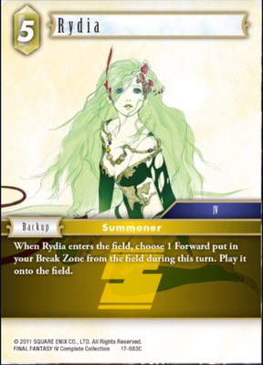 Rydia [Rebellion's Call] | Boutique FDB TCG