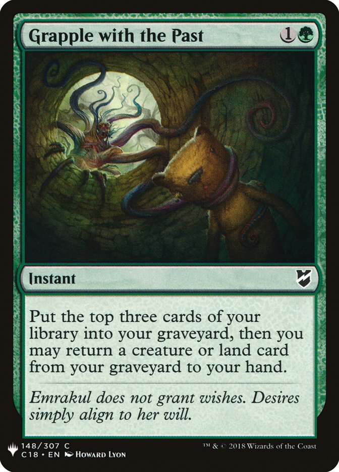 Grapple with the Past [Mystery Booster] | Boutique FDB TCG