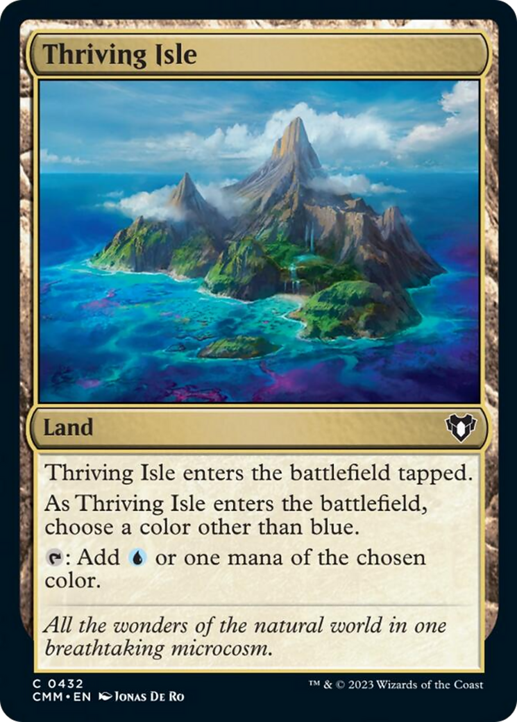 Thriving Isle [Commander Masters] | Boutique FDB TCG