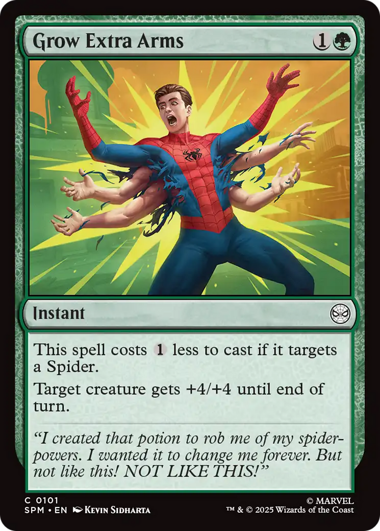 Grow Extra Arms [Marvel's Spider-Man] | Boutique FDB TCG
