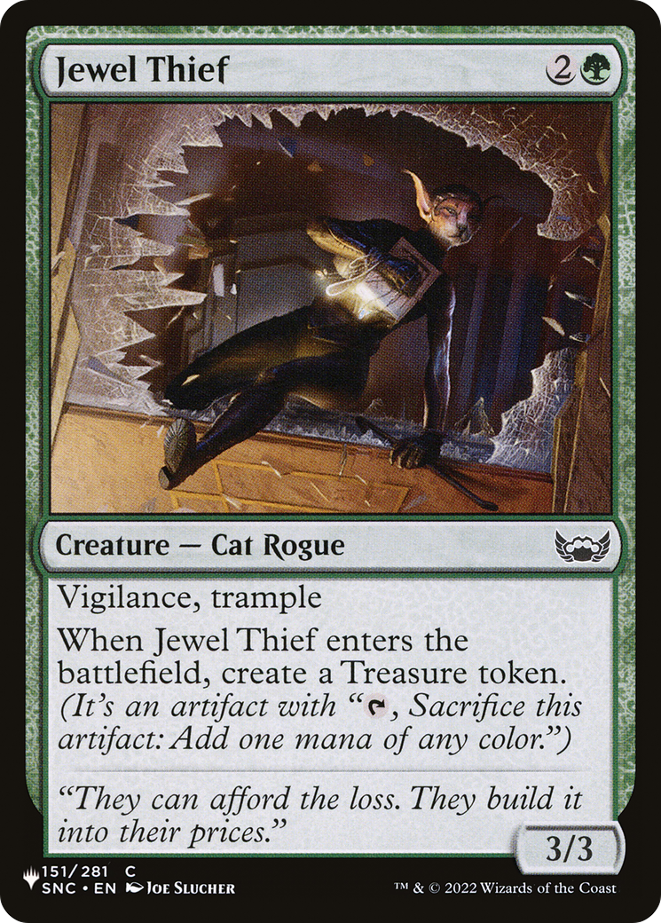 Jewel Thief [The List Reprints] | Boutique FDB TCG