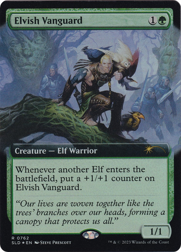 Elvish Vanguard (Extended Art) [Secret Lair Drop Series] | Boutique FDB TCG