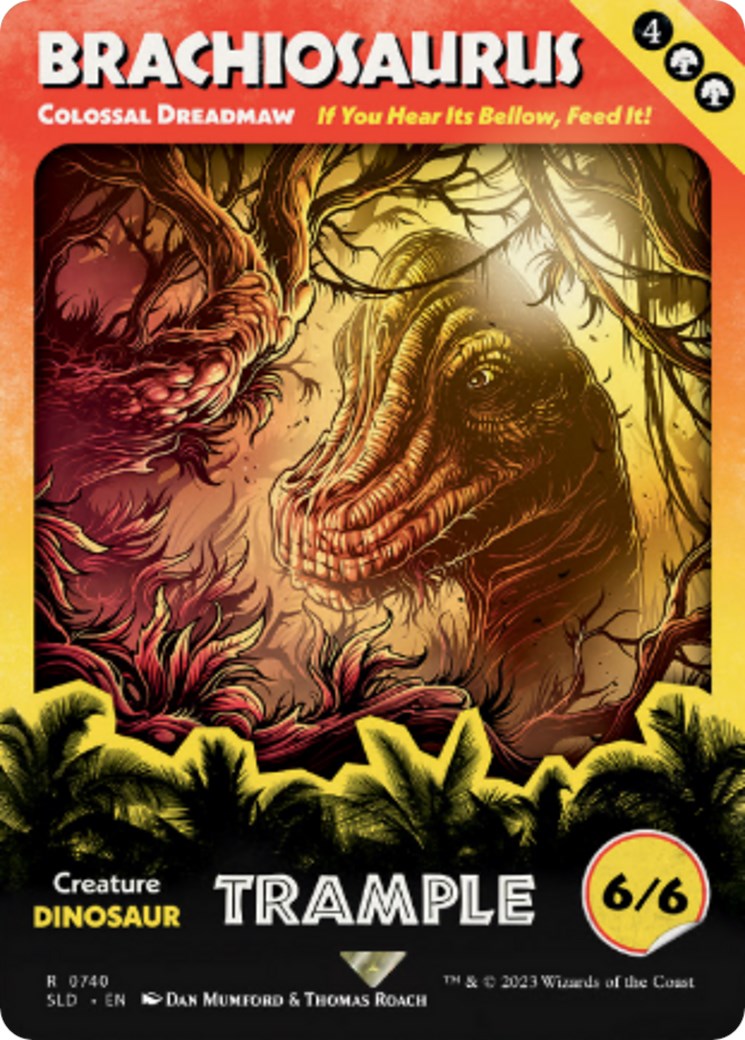 Brachiosaurus - Colossal Dreadmaw [Secret Lair Drop Series] | Boutique FDB TCG