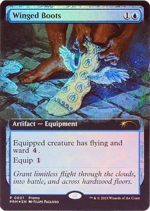 Winged Boots [Media Promos] | Boutique FDB TCG