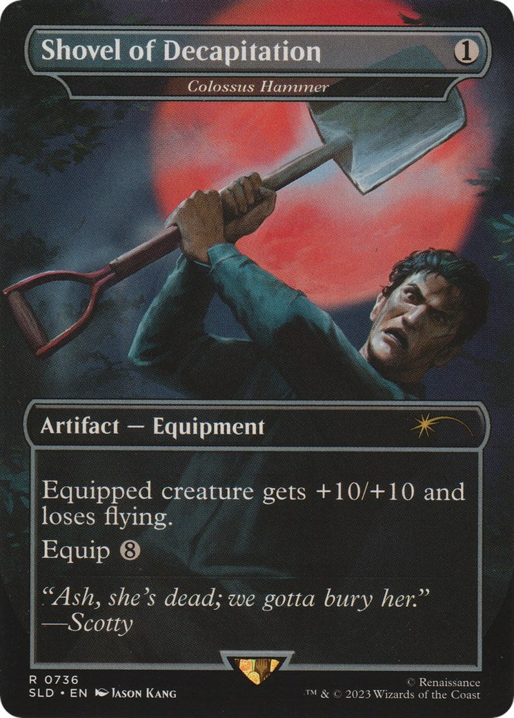 Shovel of Decapitation - Colossus Hammer [Secret Lair Drop Series] | Boutique FDB TCG