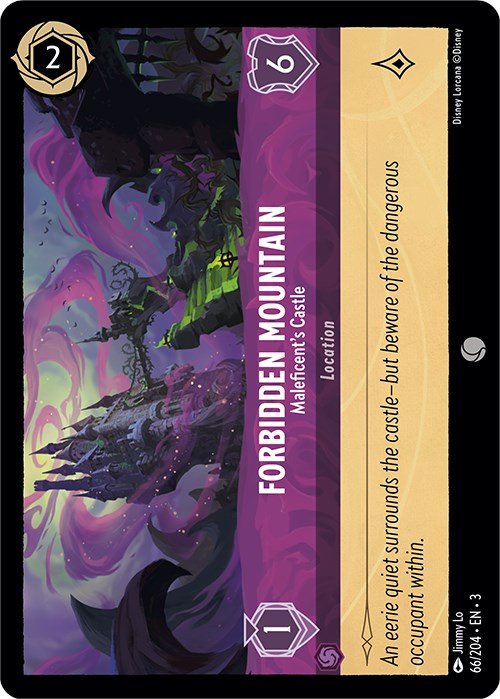 Forbidden Mountain - Maleficent's Castle (66/204) [Into the Inklands] | Boutique FDB TCG