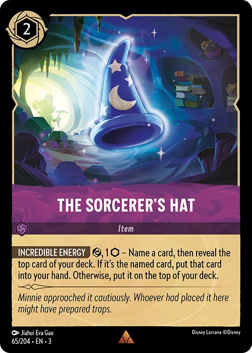 The Sorcerer's Hat (65/204) [Into the Inklands] | Boutique FDB TCG