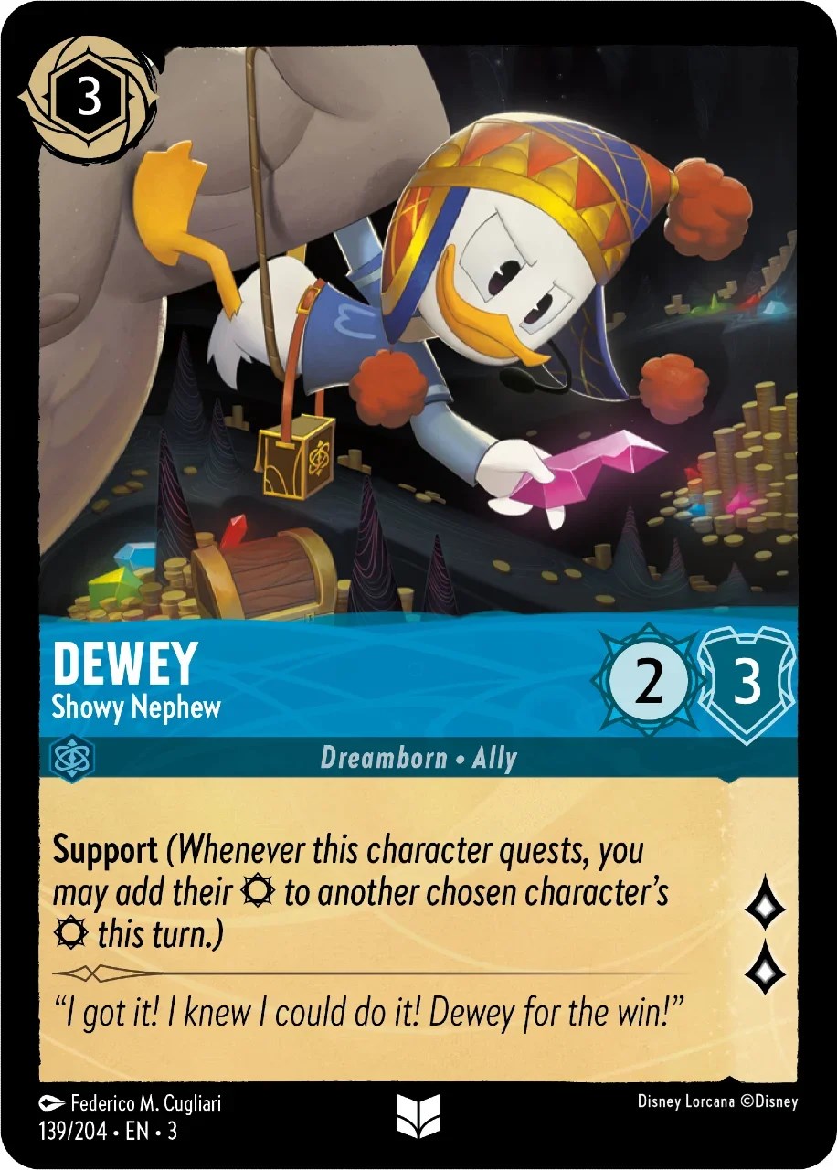 Dewey - Showy Nephew (139/204) [Into the Inklands] | Boutique FDB TCG