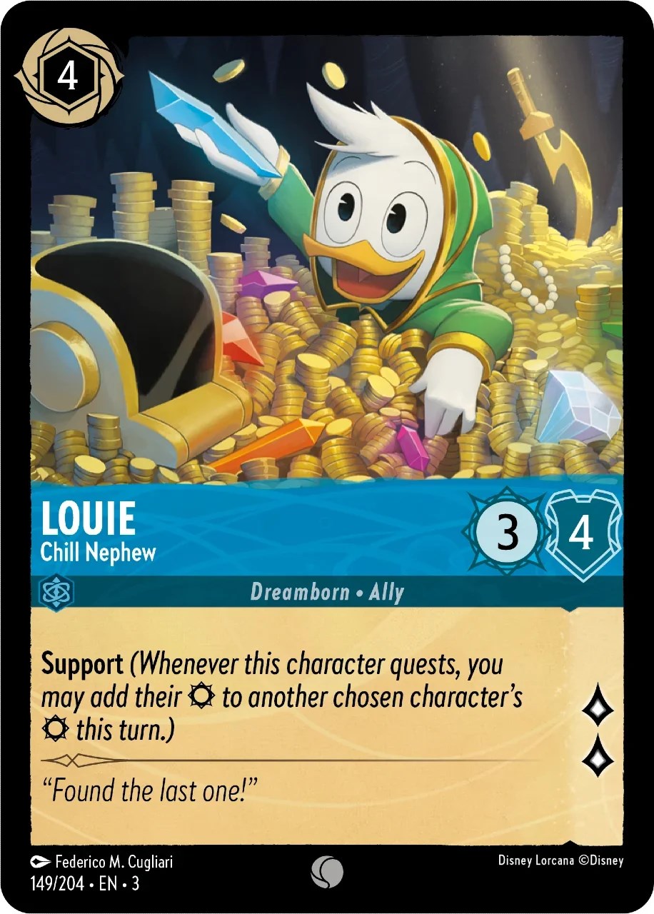 Louie - Chill Nephew (149/204) [Into the Inklands] | Boutique FDB TCG