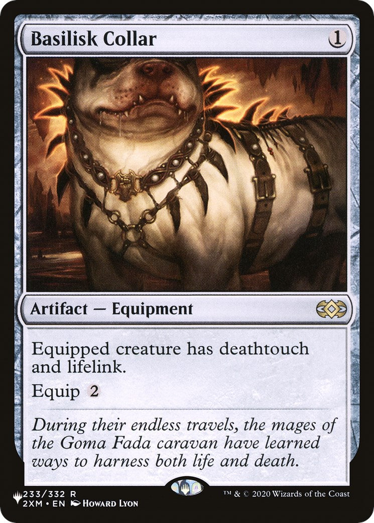 Basilisk Collar (2XM) [The List] | Boutique FDB TCG