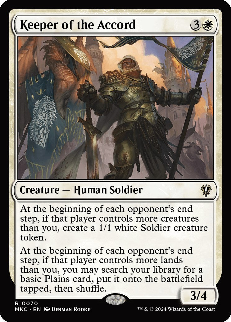 Keeper of the Accord [Murders at Karlov Manor Commander] | Boutique FDB TCG