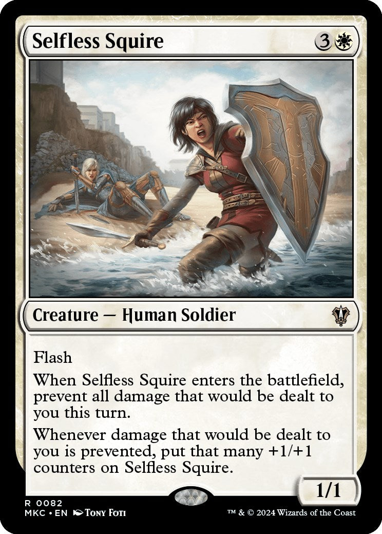 Selfless Squire [Murders at Karlov Manor Commander] | Boutique FDB TCG