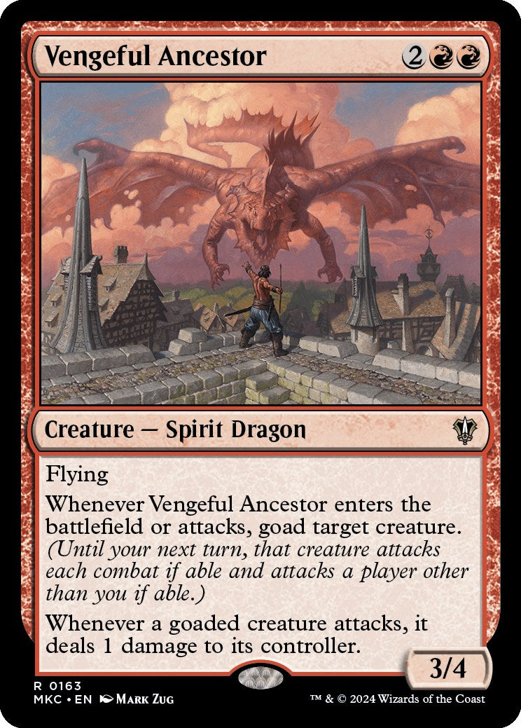 Vengeful Ancestor [Murders at Karlov Manor Commander] | Boutique FDB TCG