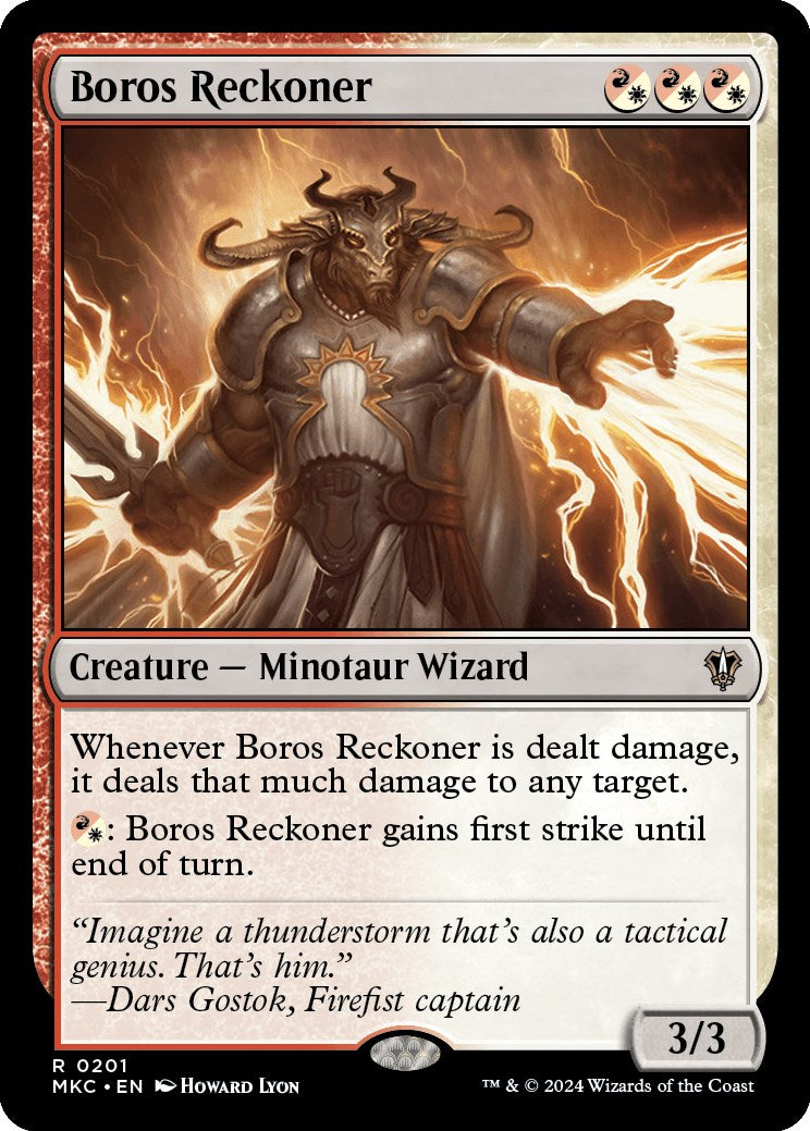 Boros Reckoner [Murders at Karlov Manor Commander] | Boutique FDB TCG