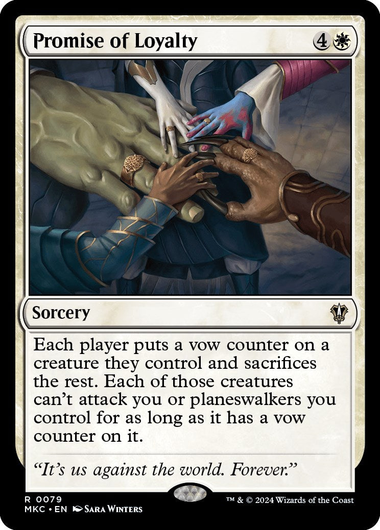 Promise of Loyalty [Murders at Karlov Manor Commander] | Boutique FDB TCG