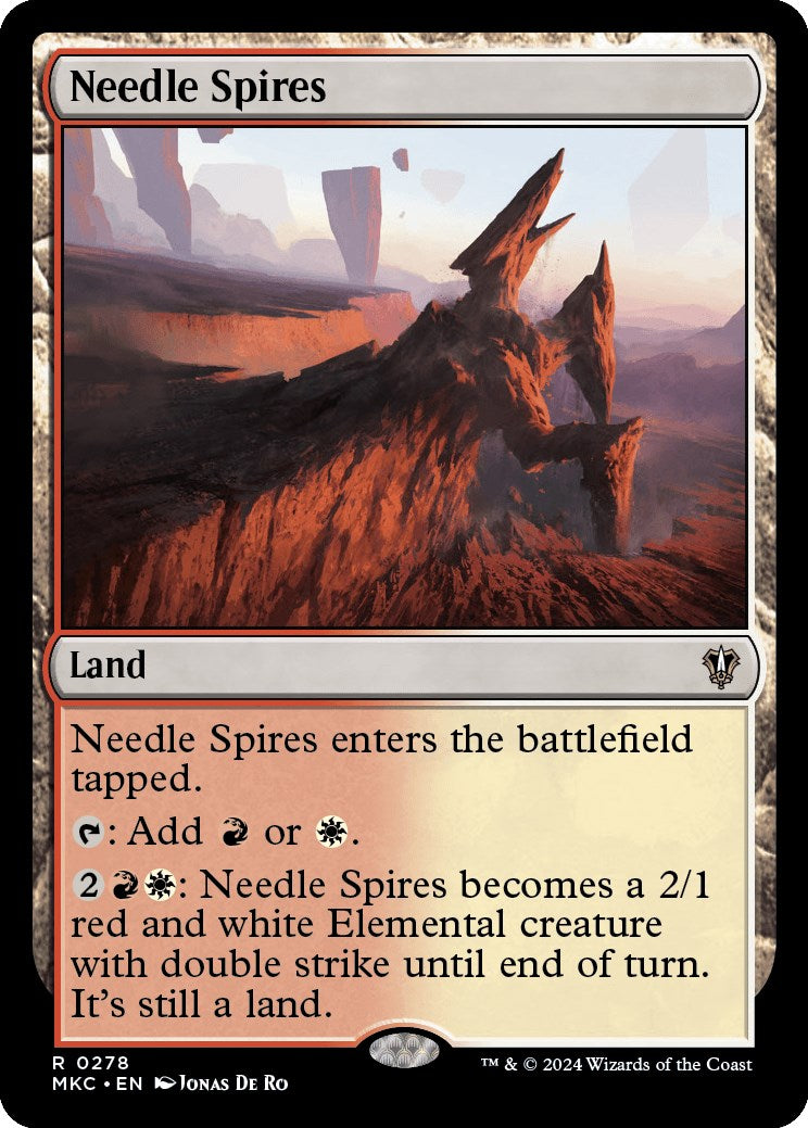 Needle Spires [Murders at Karlov Manor Commander] | Boutique FDB TCG