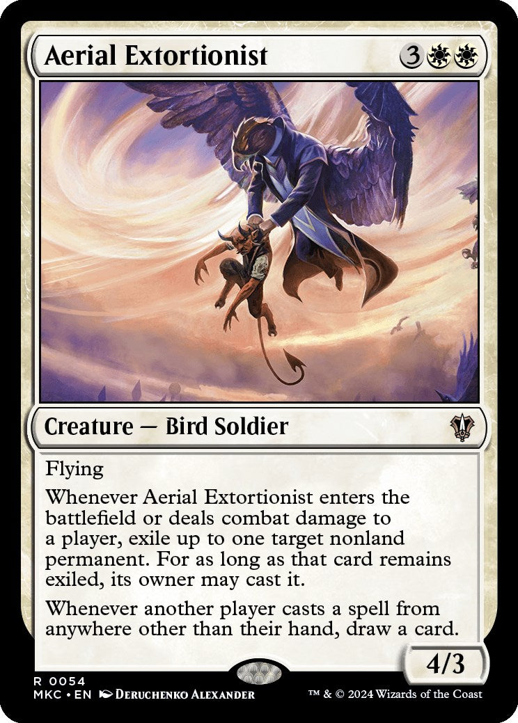 Aerial Extortionist [Murders at Karlov Manor Commander] | Boutique FDB TCG